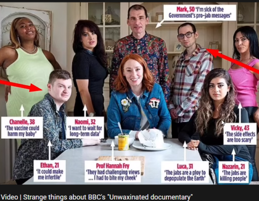BBC “Unvaccinated” Documentary is Not All It Seems.